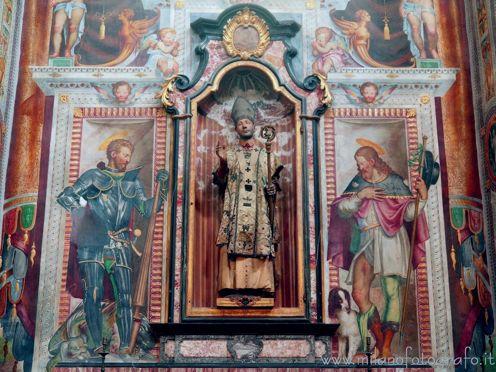 Meda (Monza e Brianza, Italy) - Detail of the Chapel of San Carlo in the Church of San Vittore